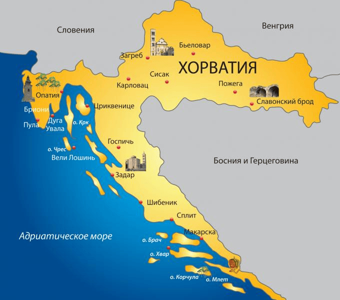 Где отдохнуть в Хорватии: ТОП курортов для отдыха
